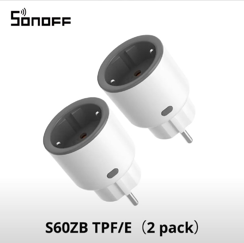 SONOFF S60ZB — Zigbee-розетка с энергомониторингом для HomeAssistant: on/off, W/V/A/kWh и защита по…
